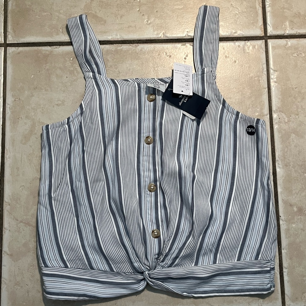 abercrombie kids shirt/ blouse